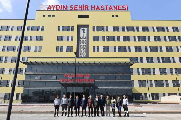 Aydın Şehir Hastanesi’nde son hazırlıklar yapılıyor 