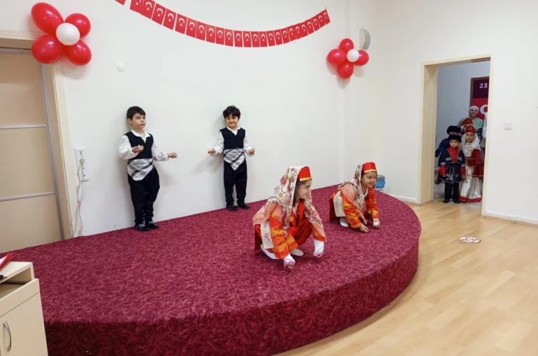 Aydın’da anaokulu öğrencileri hünerlerini sergiledi 