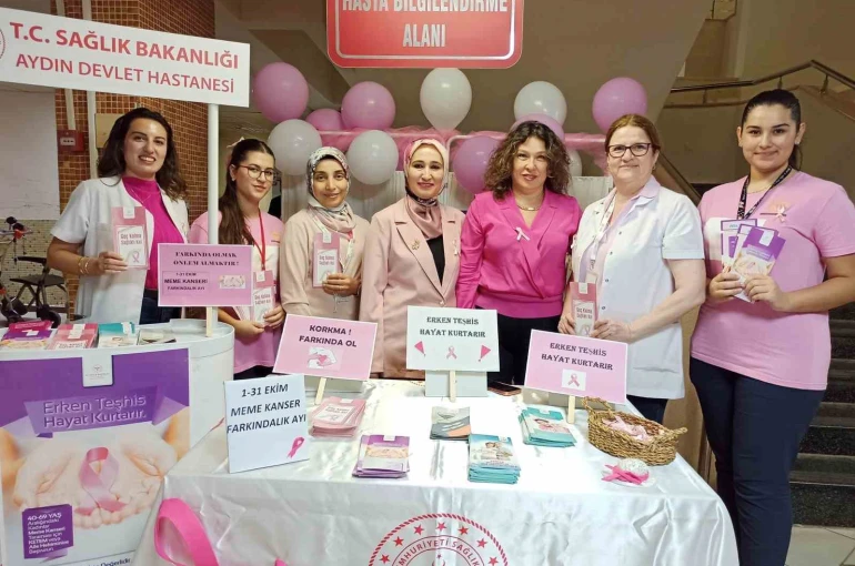 Aydın’da meme kanserine dikkat çekildi 