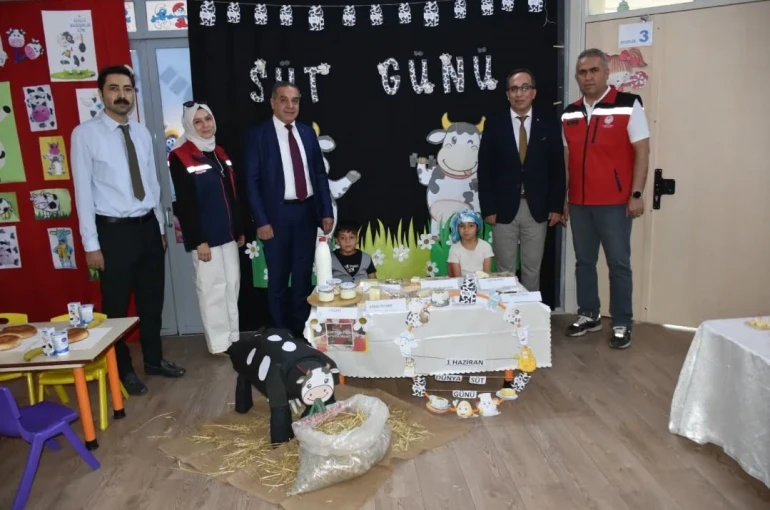 Aydın’da miniklere süt tüketiminin önemi anlatıldı 