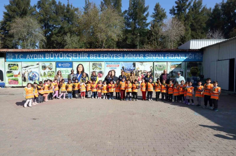 Aydın’da öğrenciler doğa sevgisini öğreniyor 