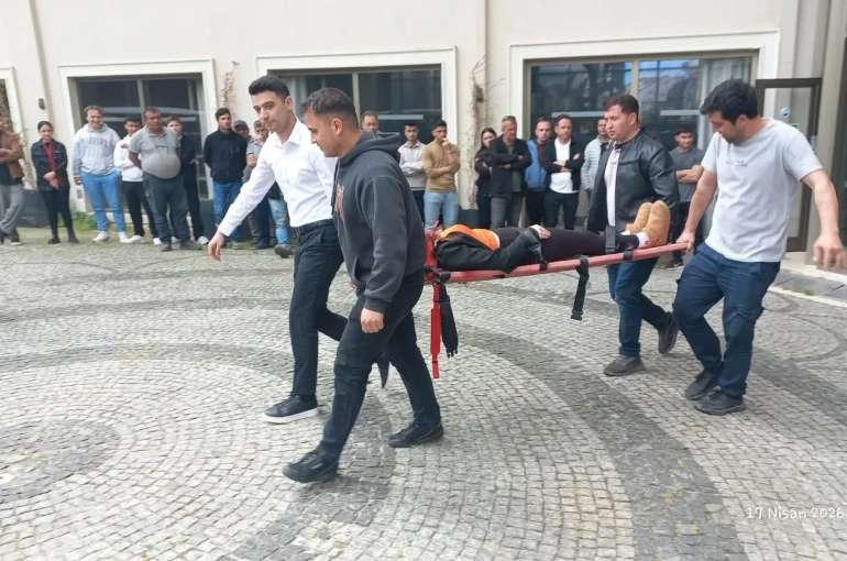 Aydın’da otel personeline afet farkındalık eğitimi ve tatbikat 