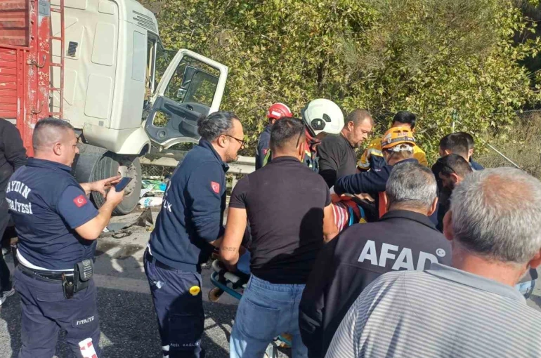 Aydın’da trafik kazası: 1 yaralı 