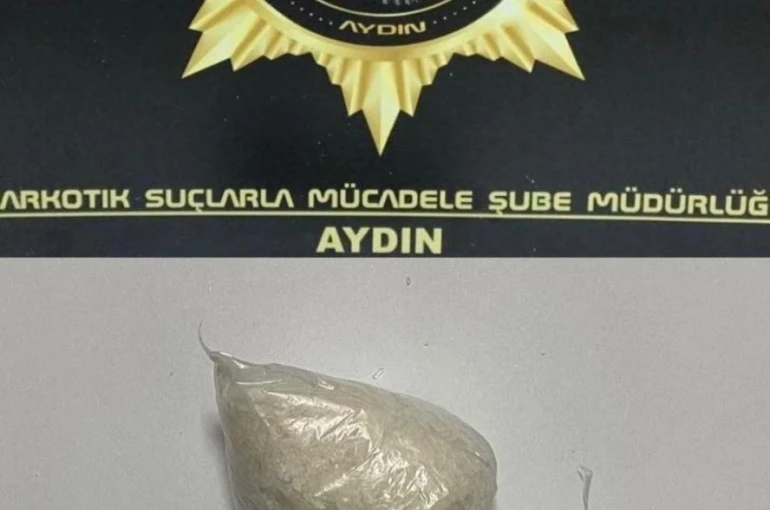 Aydın’da uyuşturucu operasyonu: 1 tutuklama