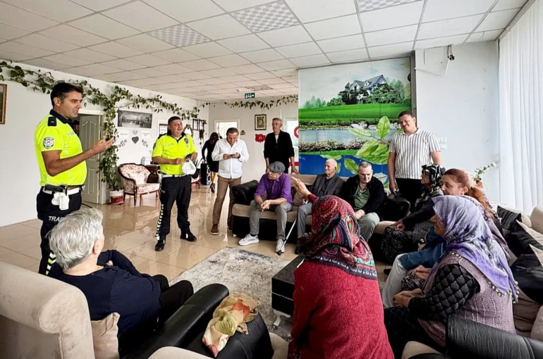 Aydın’da yaşlı çınarlara trafik eğitimi 