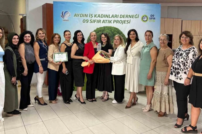Aydın’daki iş kadınlarının "09 Sıfır Atık Projesi" tamamlandı