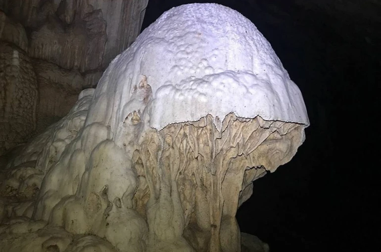 Aydın’ın yer altında saklı güzelliği Aslanlı Mağarası, maceraperestlerin rotasında