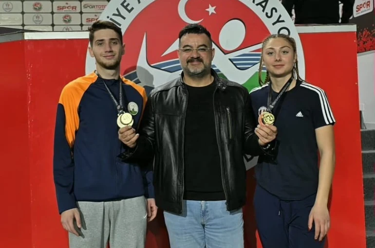 Aydınlı sporcular şampiyonaya damga vurdu 