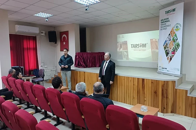 Aydınlı üreticiler, TARSİM hakkında bilgilendirildi 