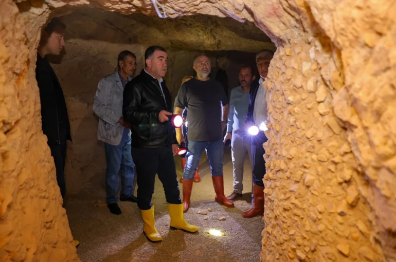 Aydıntepe Yeraltı Şehri’nde saha çalışmaları başladı