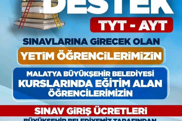 AYT ve TYT sınav ücretleri Büyükşehir Belediyesi’nden 