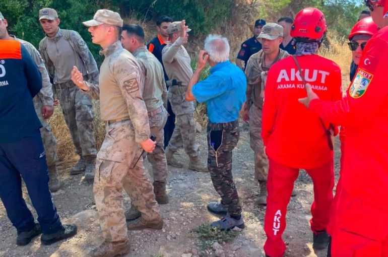 Ayvacık’ta kaybolan alzaymır hastası bulundu