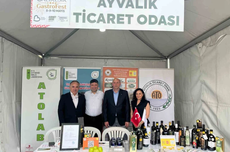 Ayvalık zeytinyağı, Balıkesir Gastrofest’in yıldızı oldu 