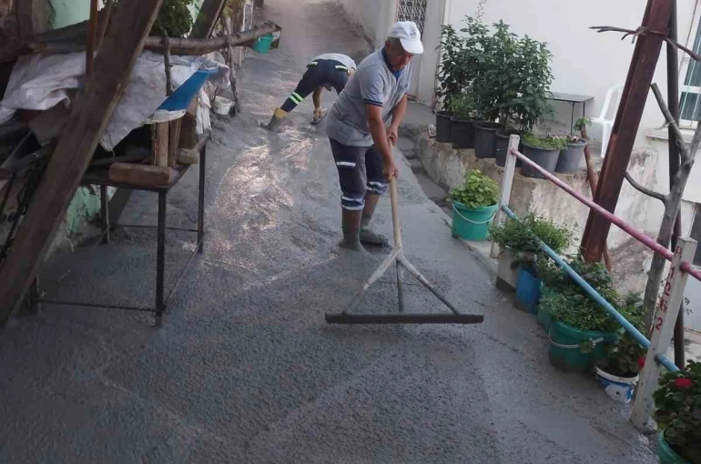 Babadağ’ın Gazi Mahallesinde tamamlanan yol çalışmaların ardından hizmete sunuldu 