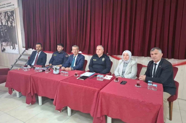 Babaeski’de okul güvenliği toplantısı gerçekleştirildi 