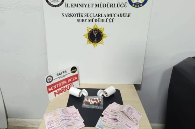 Bafra’da uyuşturucu operasyonu: 1 tutuklama 