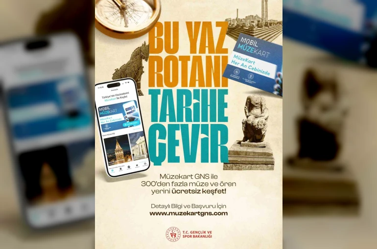 Bakan Bak’tan gençlere ücretsiz Müzekart müjdesi 