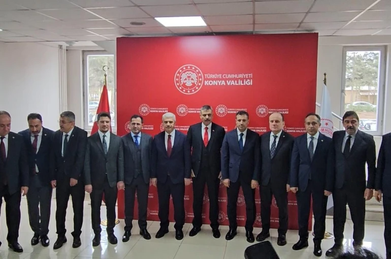 Bakan Çiftçi’ Konya Valiliğini ziyaret etti