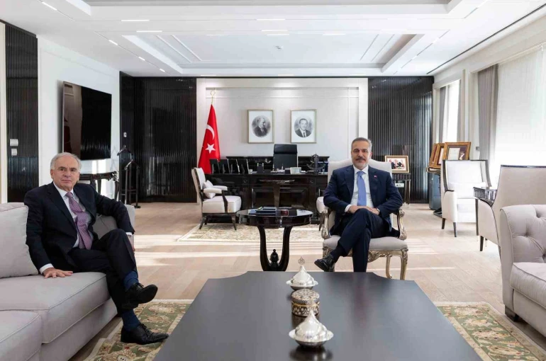 Bakan Fidan, BM Genel Sekreterinin Ortadoğu’daki Çatışma ve Sonuçları Konusunda Şahsi Temsilcisi Arnault’u kabul etti 