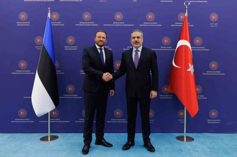 Bakan Fidan, Estonyalı mevkidaşı ile görüştü 