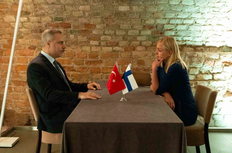 Bakan Fidan, Finlandiya ve Litvanya Dışişleri Bakanları ile görüştü