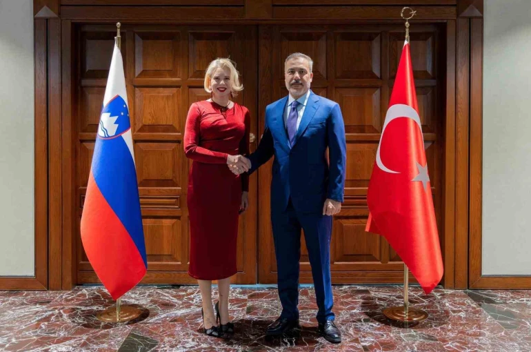 Bakan Fidan, Slovenya Ulusal Meclisi Başkanı Zupançiç ile görüştü 