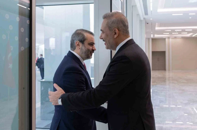 Bakan Fidan, Suriyeli mevkidaşı Şeybani ile görüştü