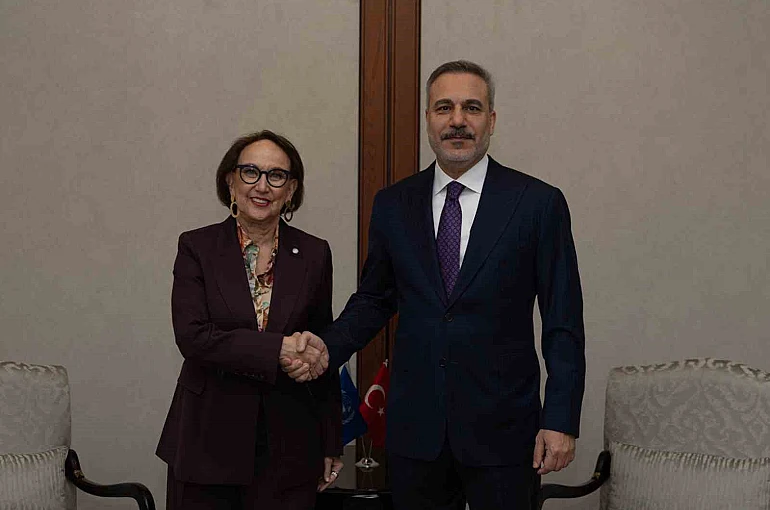 Bakan Fidan, UNCTAD Genel Sekreteri Grynspan’ı kabul etti 