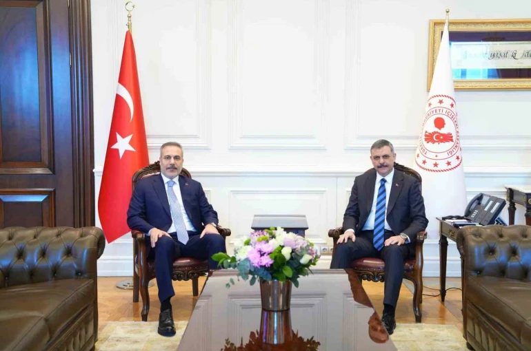 Bakan Fidan’dan Bakan Çiftçi’ye "hayırlı olsun" ziyareti 