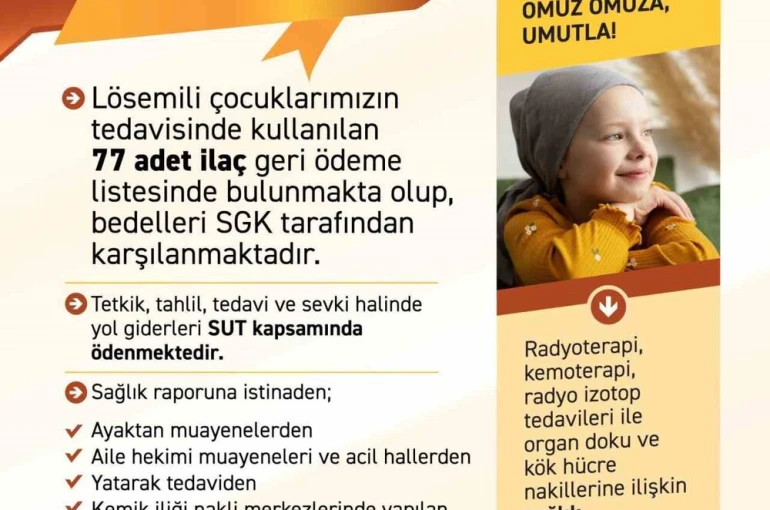Bakan Işıkhan’dan Lösemili Çocuklar Haftası paylaşımı 