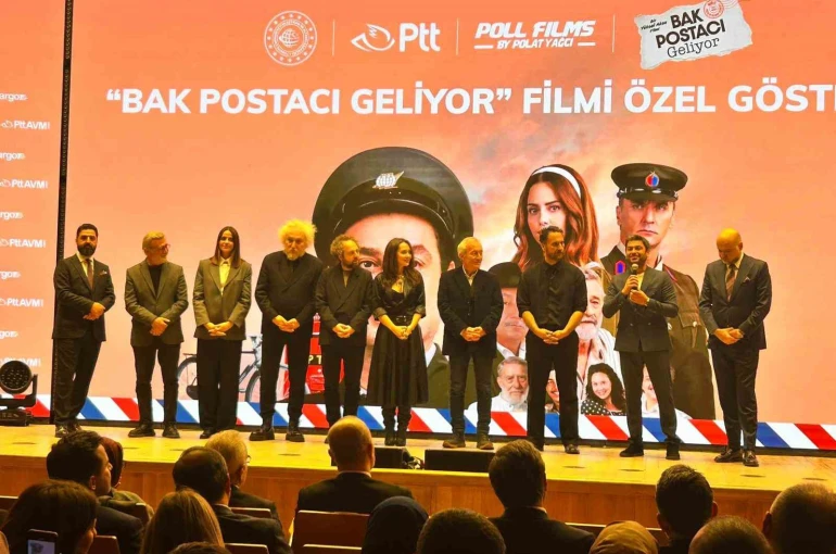 Bakan Uraloğlu: "Teşkilatımızın, 186. yılında ‘Bak Postacı Geliyor’ filmini seyretmiş olmaktan mutluluk duydum" 