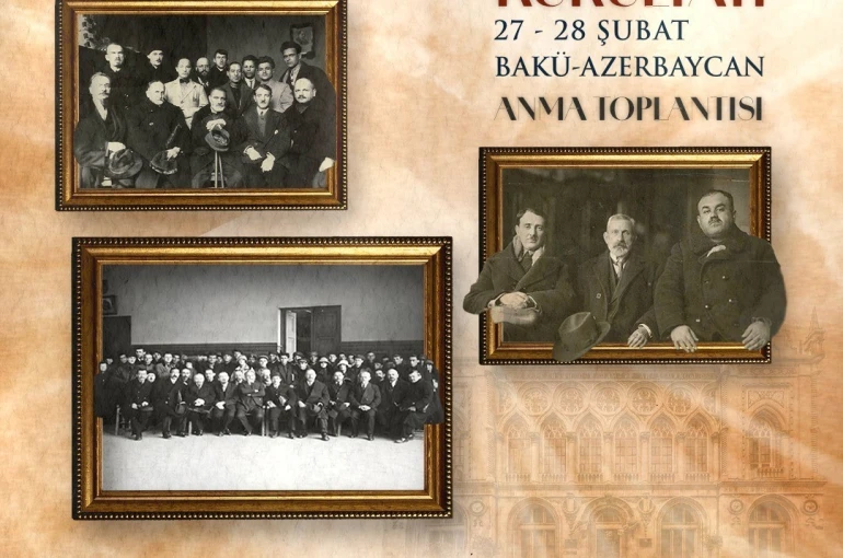 Bakü Türkoloji Kurultayı 100. yılında aynı salonda anılacak 