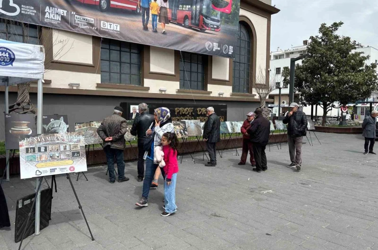 Balıkesir’de Arkeolojik miras sergisine yoğun ilgi 