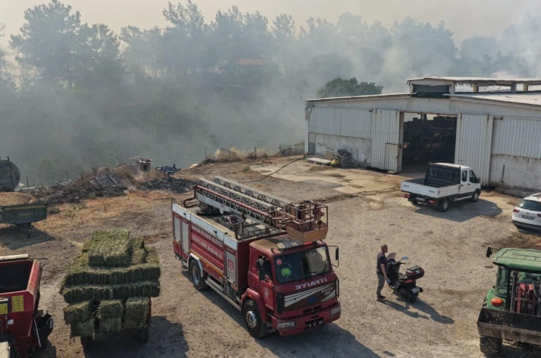 Balıkesir’de üç ayrı noktada yangın