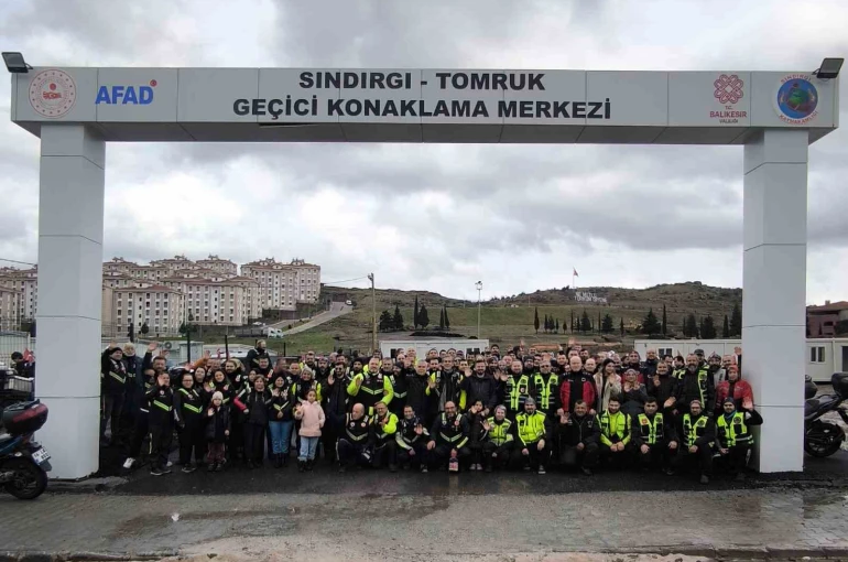 Balıkesir’den Sındırgı’ya dayanışma konvoyu