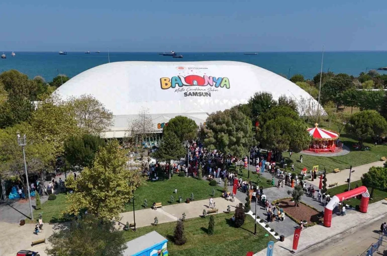 Balonya ilk 6 günde 13 bin 630 çocuğu ağırladı 