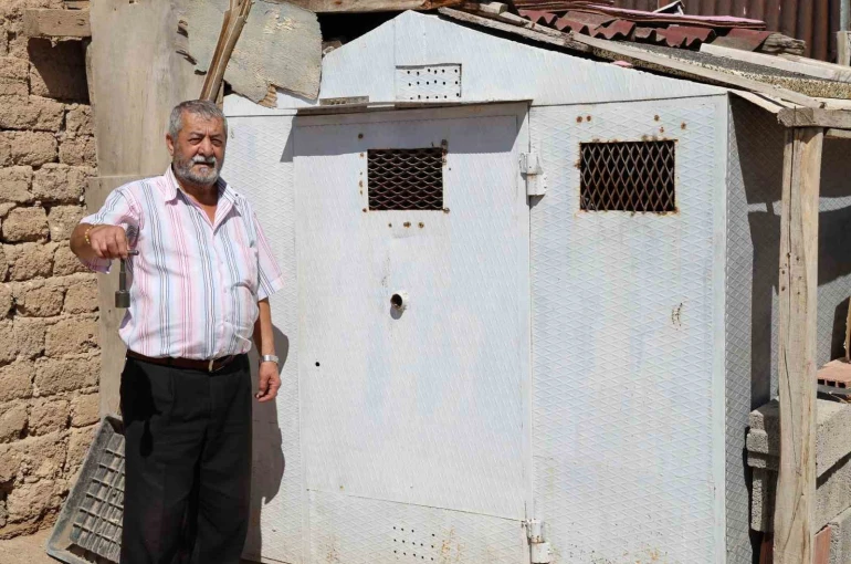 Banka kasası değil güvercin kümesi 