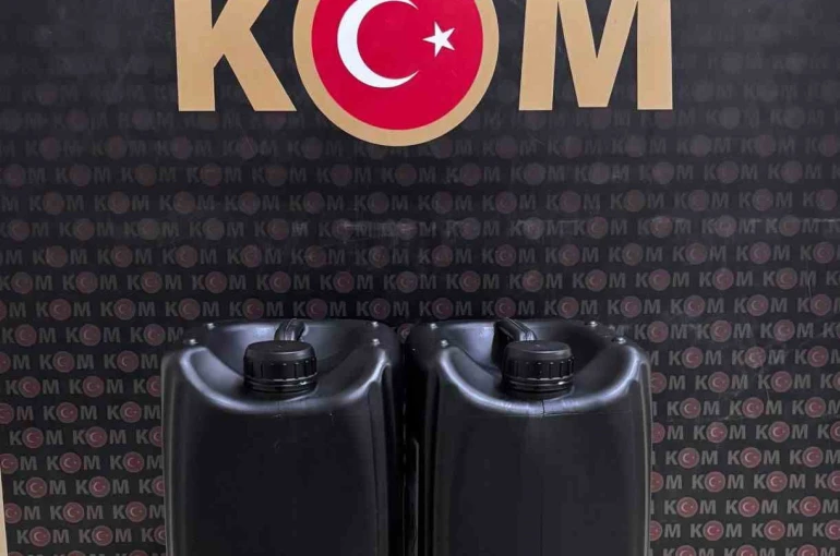 Bartın’da 10 litre etil alkol ele geçirildi