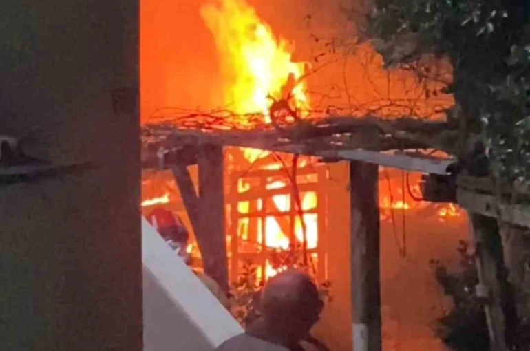 Bartın’da odunluk yangını paniğe neden oldu