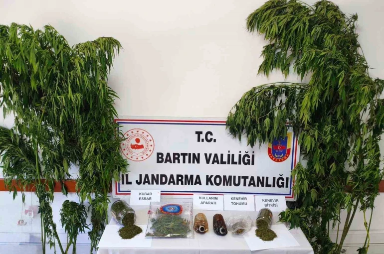 Bartın’da uyuşturucu operasyonu: 1 gözaltı