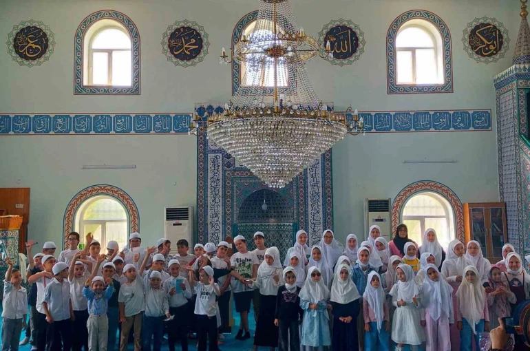 Başaran Mahallesi’nde Yaz Kur’an Kursu coşkulu programla sona erdi