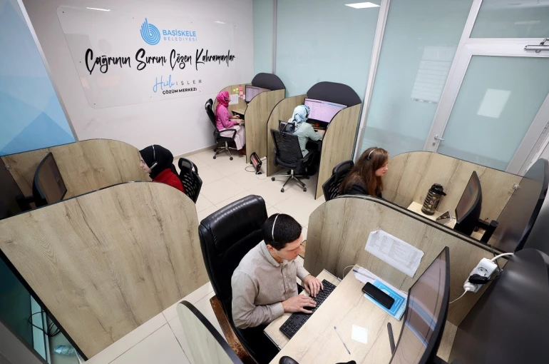 Başiskele’de 2025 yılında 73 bini aşkın talebe "hızlı" çözüm 