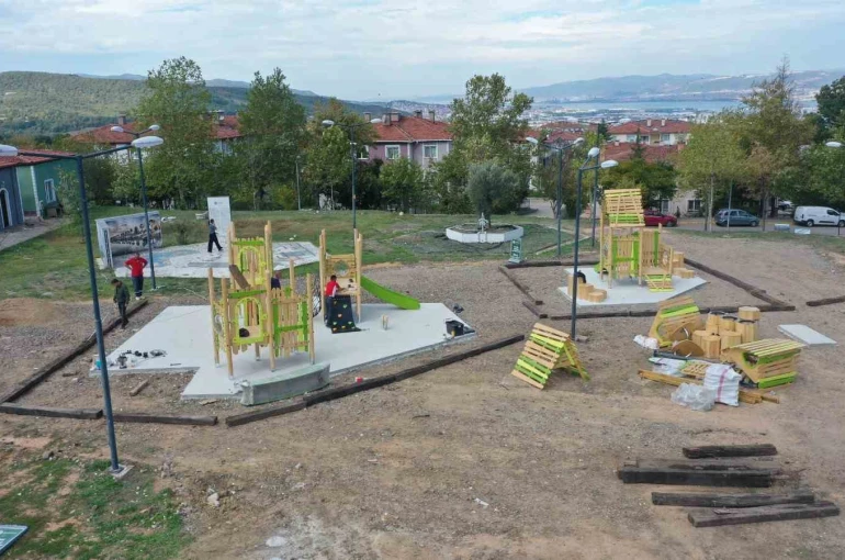 Başiskele’de yeni çocuk parkı yapılıyor 