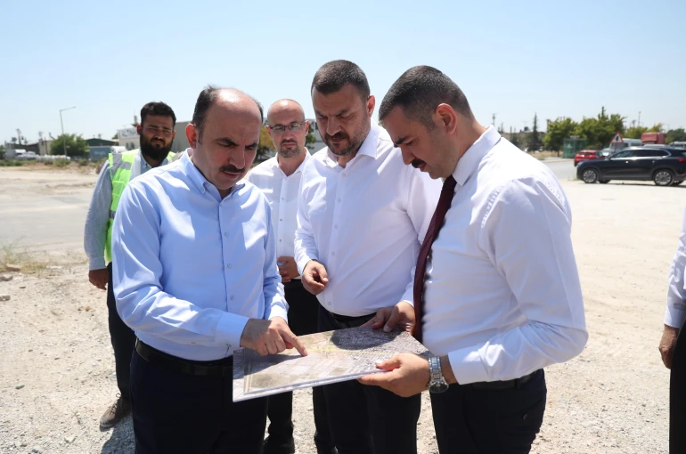Başkan Altay, Keçili Kanalı Islah Çalışması VE Murat Kurum Caddesi’nde incelemelerde bulundu