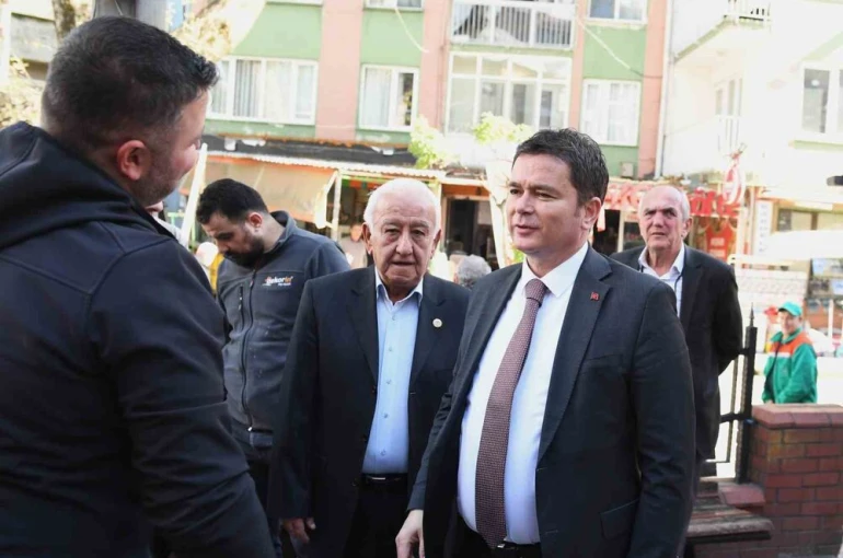 Başkan Aydın’dan Maksem Mahallesini mutlu eden ziyaret 