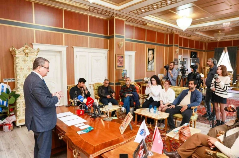 Başkan Balaban aylık çalışmalarını anlattı 