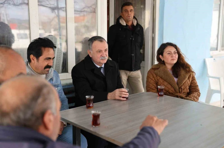 Başkan Balaban Karaveliler’de vatandaşı dinledi 