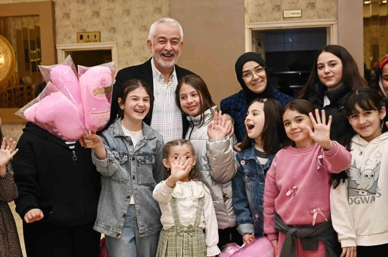 Başkan Başdeğirmen, çocuklarla iftarda buluştu 