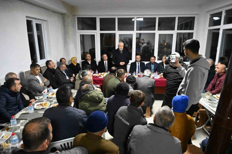 Başkan Başdeğirmen’den Sarımehmetler’e hizmet sözü