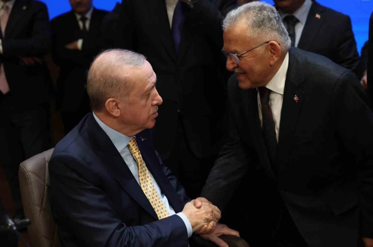 Başkan Büyükkılıç, Cumhurbaşkanı Erdoğan ile görüştü 